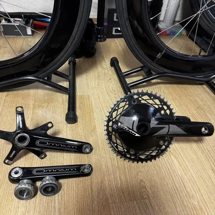 [BUNJANG] Omnium Crankset & Vision Disc Crankset / 옴니움 크랭크셋 비젼 디스크 크랭크셋 판매합니다