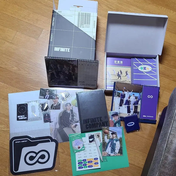 [BUNJANG] INFINITE 2026 Season's Greetings Calendar Planner Set / 인피니트 2026 시즌 그리팅 캘린더 플래너 세트