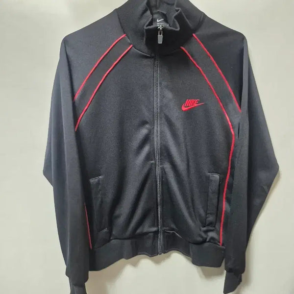 [BUNJANG] Nike Track Top Jersey Black Red Size 85 / 나이키 트랙탑 져지 블랙 레드85