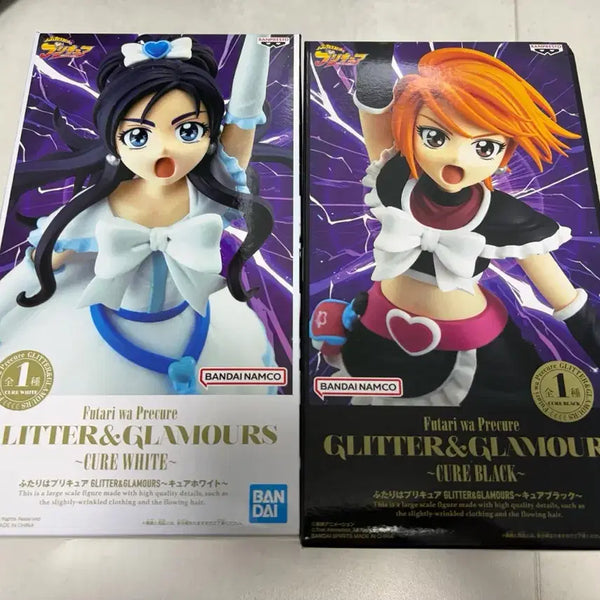 [BUNJANG] Pretty Cure Cure Black Cure White Figure Bundle Set (Sealed) / 프리큐어 큐어블랙 큐어화이트 피규어 미개봉 새상품 일괄 G&G