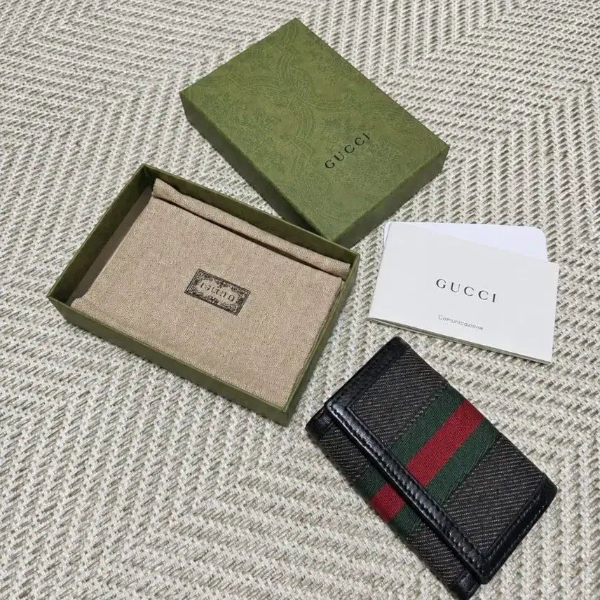 [BUNJANG] Gucci Sherry Line 4-Key Case / (정품) 구찌 쉐리라인 4구 키케이스 / GUCCI