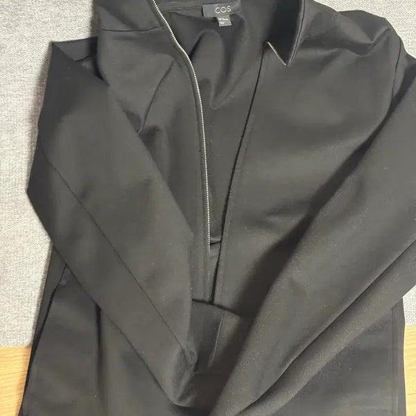 [BUNJANG] COS Rayon Jacket Black M / COS 레이온 자켓 블랙 M 판매합니다