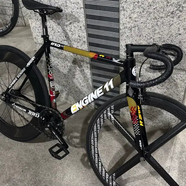 [BUNJANG] Unknown "Sabari" Front Wheel & Unknown 88mm Rear Wheel Set / 언노운 휠 사발이 + 언노운 88림 판/교