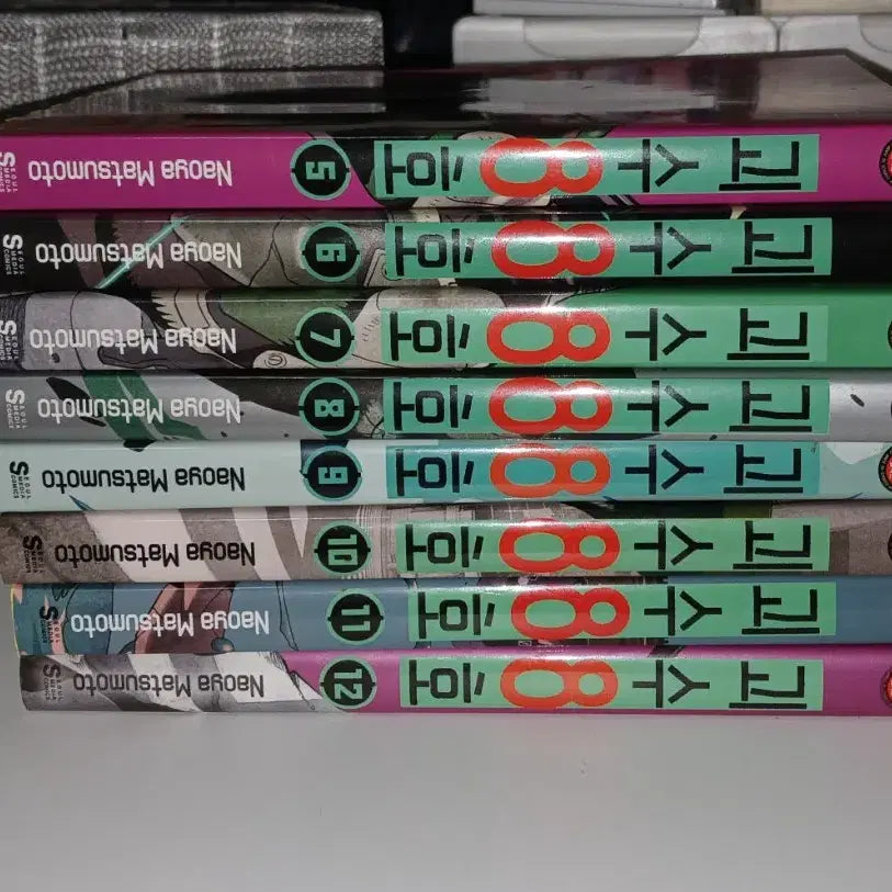 [BUNJANG] Kaiju No. 8 Volume 5-12 Manga Set / 급전) 괴수8호 5~12권 판매