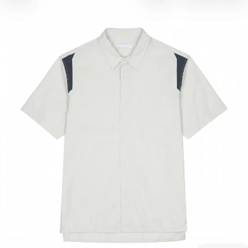 [BUNJANG] Sansan Gear Block Shirt Light Gray / [1] 산산기어 블락셔츠 라이트그레이