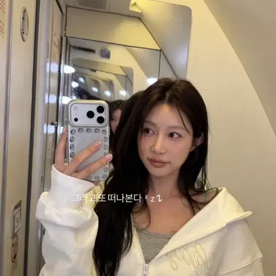 [BUNJANG] Lily Cotez Mélange Hoodie Zip-up / 릴리코츠 후드집업 멜란지