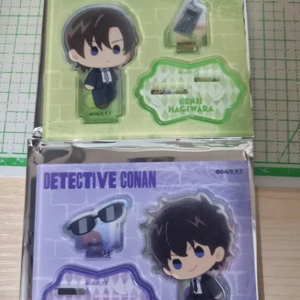 [BUNJANG] Detective Conan Matsuda Jinpei Acrylic Standee Bundle / 코난 팝업 아크릴 하기와라,마츠다 일괄