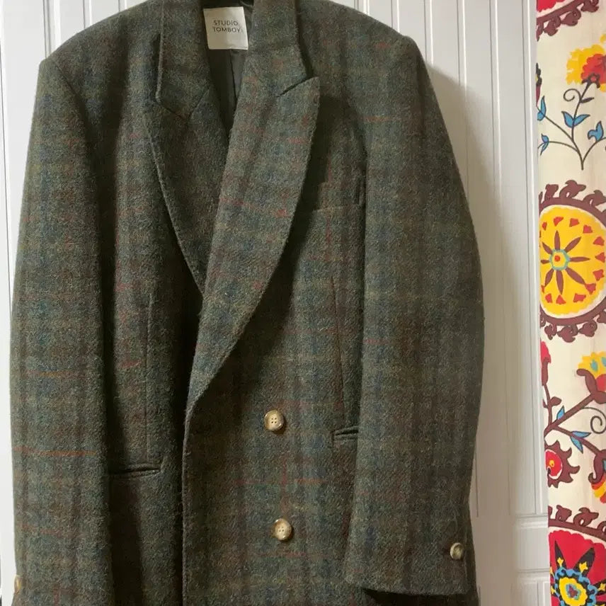 [BUNJANG] Tomboy Check Jacket / 톰보이체크자켓
