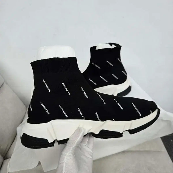 [BUNJANG] Balenciaga Multicolor Logo Speedrunner Sneakers / [보증서 정품] 발렌시아가 멀티로고 스피드러너