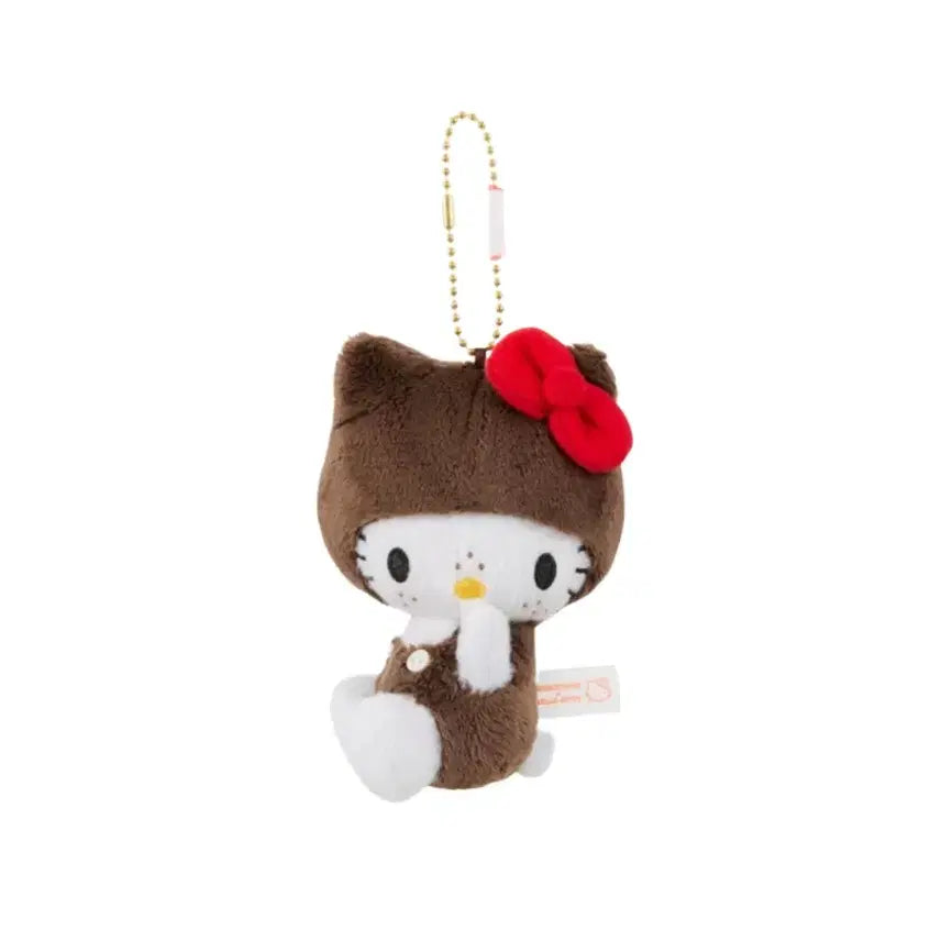 [BUNJANG] Hello Kitty x Monchhichi Collaboration Keychain / 정품 / 헬로키티 X 몬치치 키링