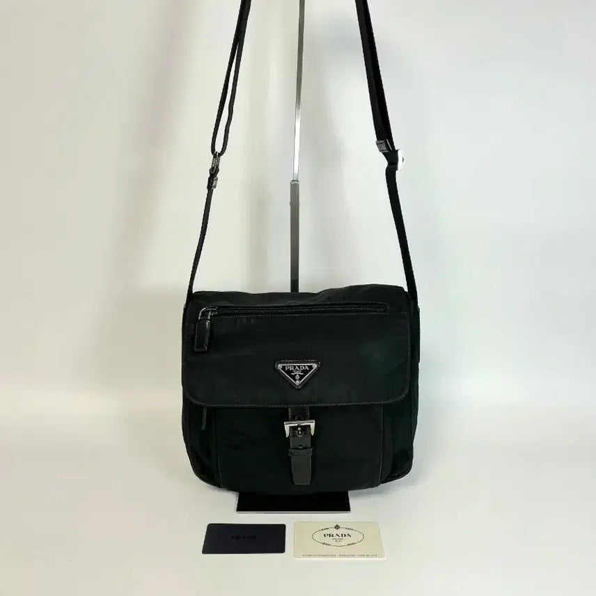 [BUNJANG] Prada Tessuto Nylon Backpack Black / 프라다 테수토 나일론 백팩 블랙 주우재백