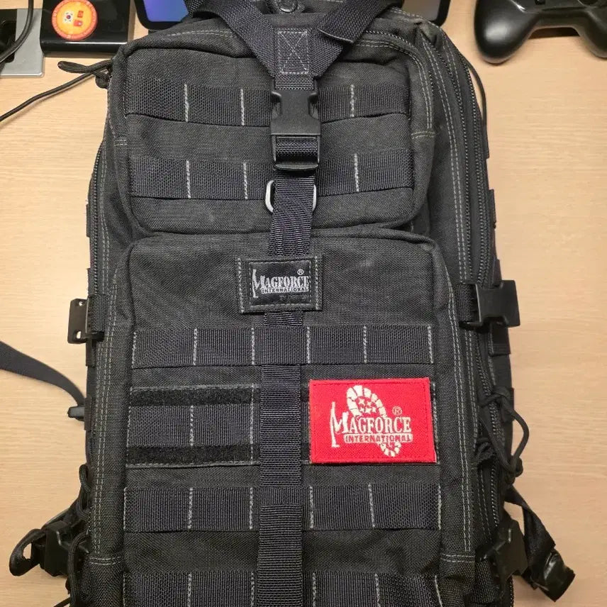[BUNJANG] Maxpedition Super Falcon Black Backpack with Original Patch / 맥포스 슈퍼팔콘 블랙 + 정품패치 / 춘천 포천 직거래 가능