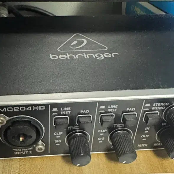 [BUNJANG] Behringer UMC204HD Audio Interface / 베링거 UMC204HD 오디오 인터페이스 오인페