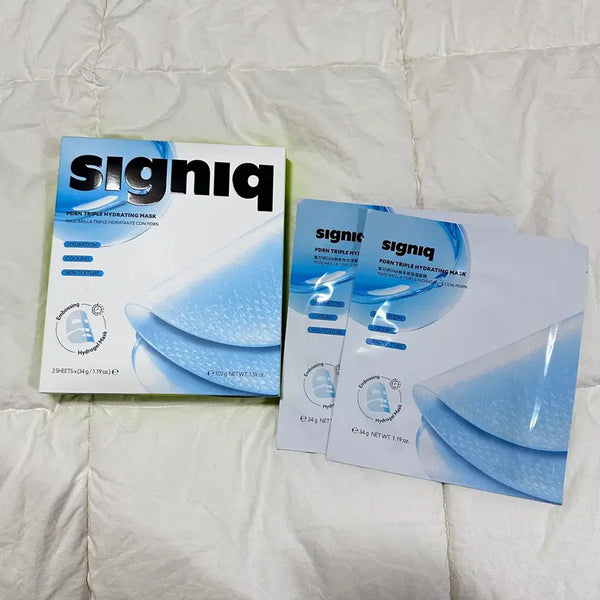 [BUNJANG] SIGNIC PDRN Triple Hydrating Mask Pack / (새상품) 시그닉 피디알엔 트리플 하이드레이팅 마스크팩