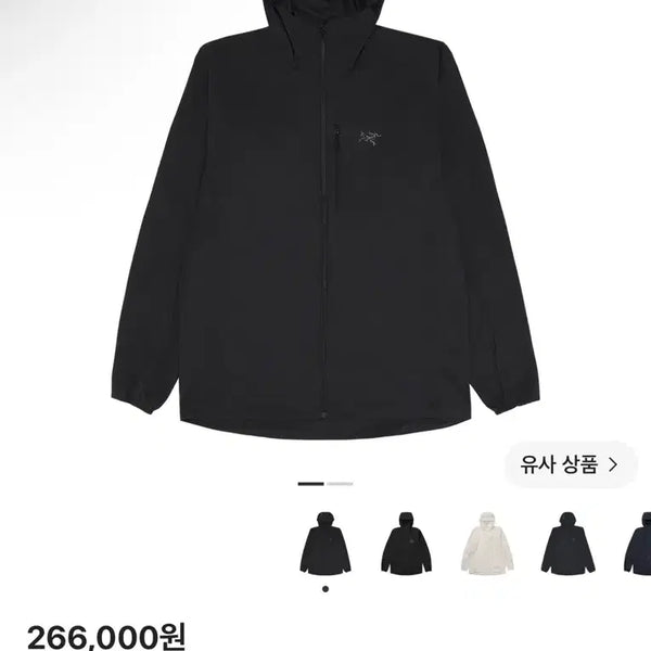 [BUNJANG] Arc'teryx Squamish Hoody Black / 아크테릭스 스쿼미시 후디 블랙