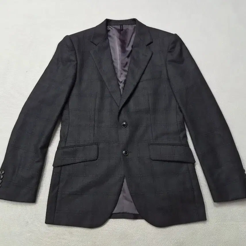 [BUNJANG] Customellow Check Blazer Jacket / 커스텀멜로우 체크 블레이저 자켓 95