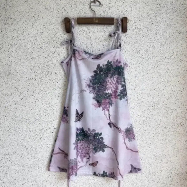 [BUNJANG] Namgyewoo 'Grapevine' Mini Dress (Size S) / 한땀한땀 포도밭 남계우 미니원피스