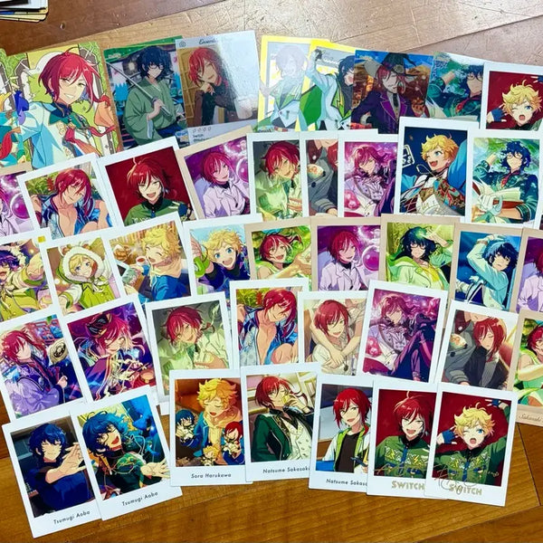 [BUNJANG] Ensemble Stars Switch Natsume Sora Tsumugi Bundle Set Card Set / 앙스타 스위치 나츠메 소라 츠무기 파샤 파샷츠 클카 일괄
