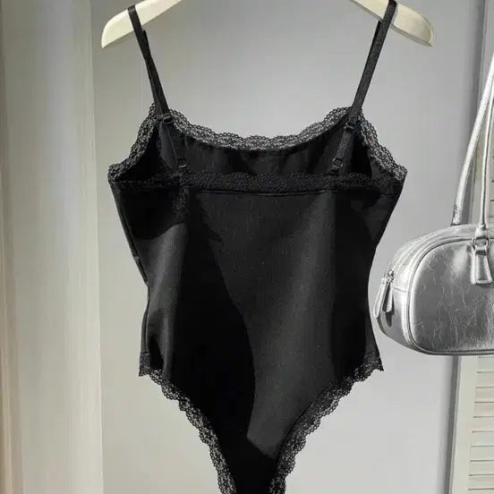 [BUNJANG] Lace Bodysuit / 레이스 바디수트