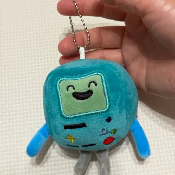 [BUNJANG] Adventure Time BMO Plush Keychain (Mochi Type) / 핀과 제이크의 어드벤처타임 비모 인형 키링 /모찌타입