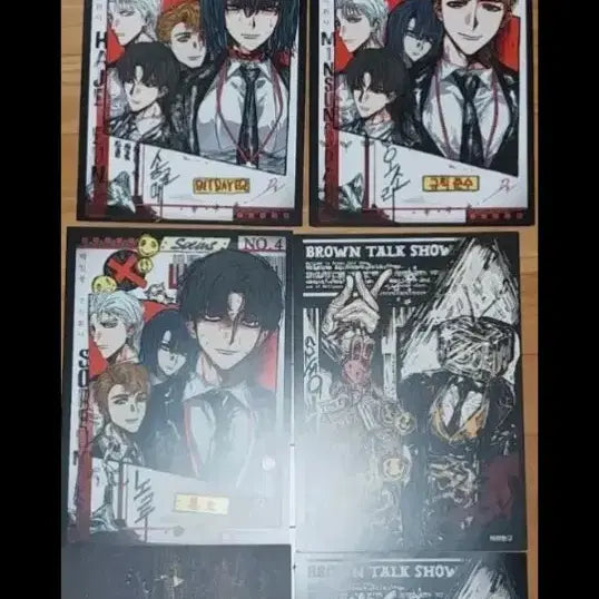 [BUNJANG] Goechul 'Haunted Commute' A4 Poster & Official Postcard Set / 괴출 괴담출근 천리님 십리님 타코님 달러님 A4 포스터 팝업 공식엽서2종
