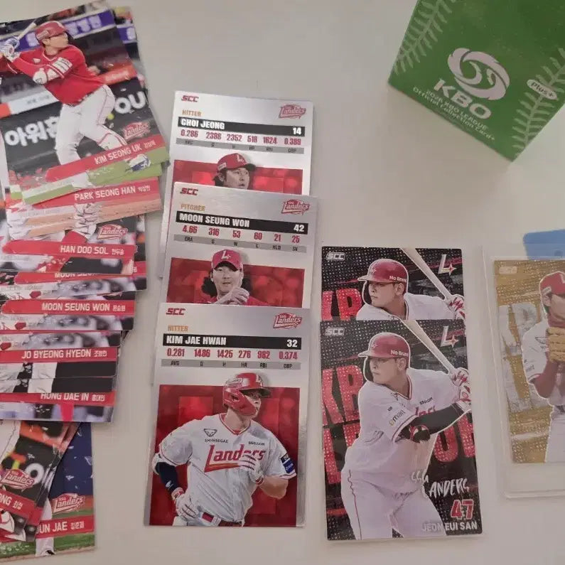 [BUNJANG] SSG Landers KBO Baseball Card Bundle Set / (일괄) SSG 랜더스 쓱 kbo 크보 카드