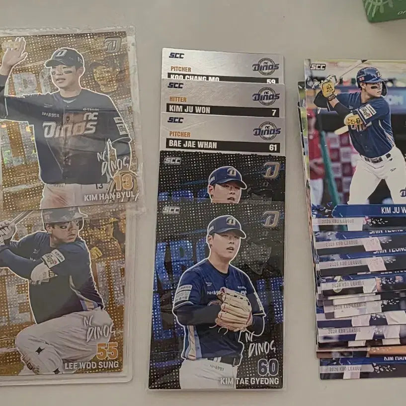[BUNJANG] NC Dinos KBO Baseball Card Bundle Set / (일괄) NC 다이노스 KBO 크보카드 엔씨