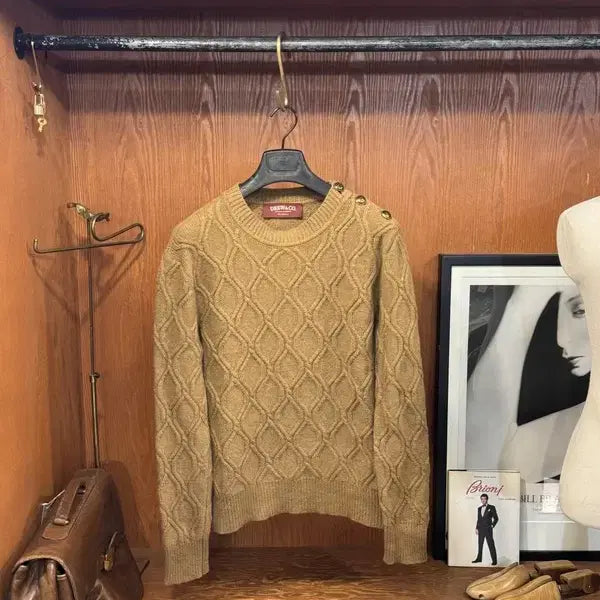[BUNJANG] Drew & Co 100% Wool Knit M / 드류앤코 니트 100