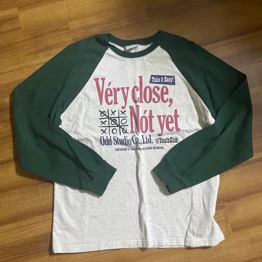 [BUNJANG] ODD STUDIO Raglan Long Sleeve Green / 오드스튜디오 레글런 롱슬리브 그린