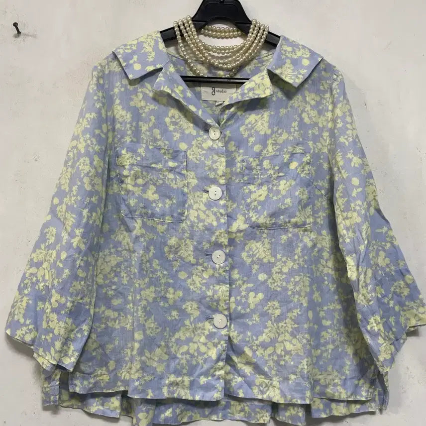 [BUNJANG] Gstudio Flare Shirt Blouse / N6968 gstudio 지스튜디오 마 셔츠 블라우스.플레어