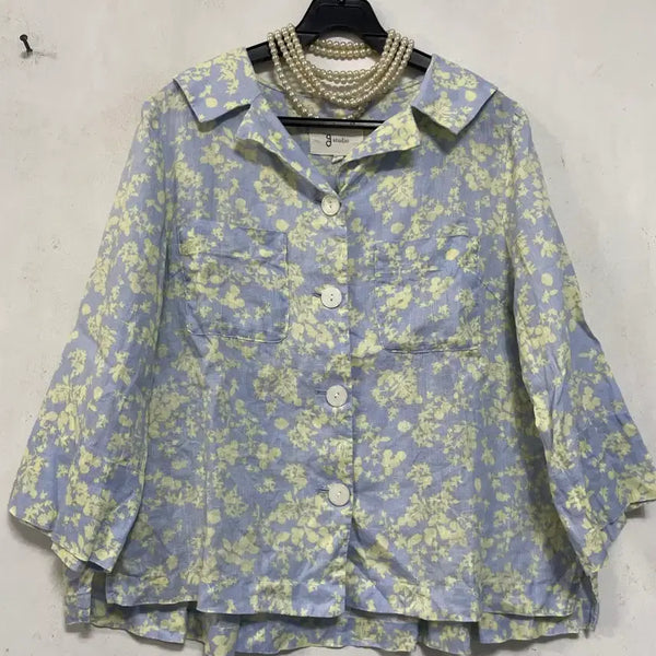[BUNJANG] Gstudio Flare Shirt Blouse / N6968 gstudio 지스튜디오 마 셔츠 블라우스.플레어