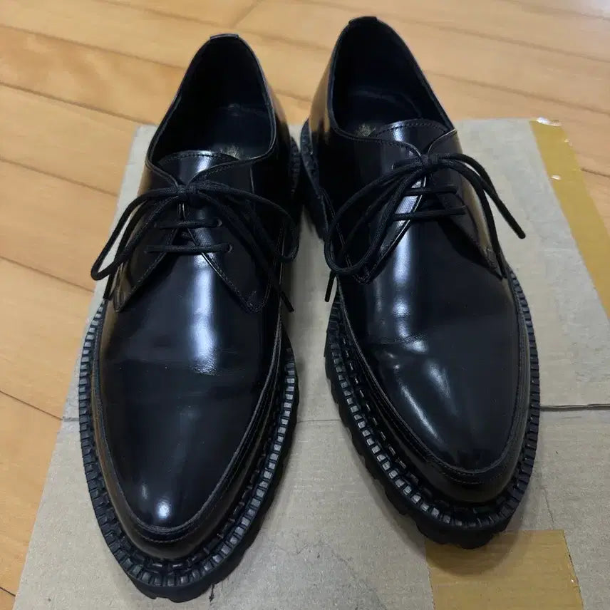[BUNJANG] Banana Fit Shoes Black Size 245 / 바나나핏 구두 245