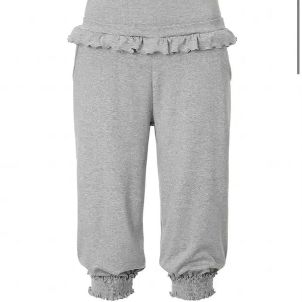 [BUNJANG] Three Times Paige Jogger Pants Grey S / 쓰리타임즈 페이지 조거 팬츠 그레이 S 카프리 paige jogger pants