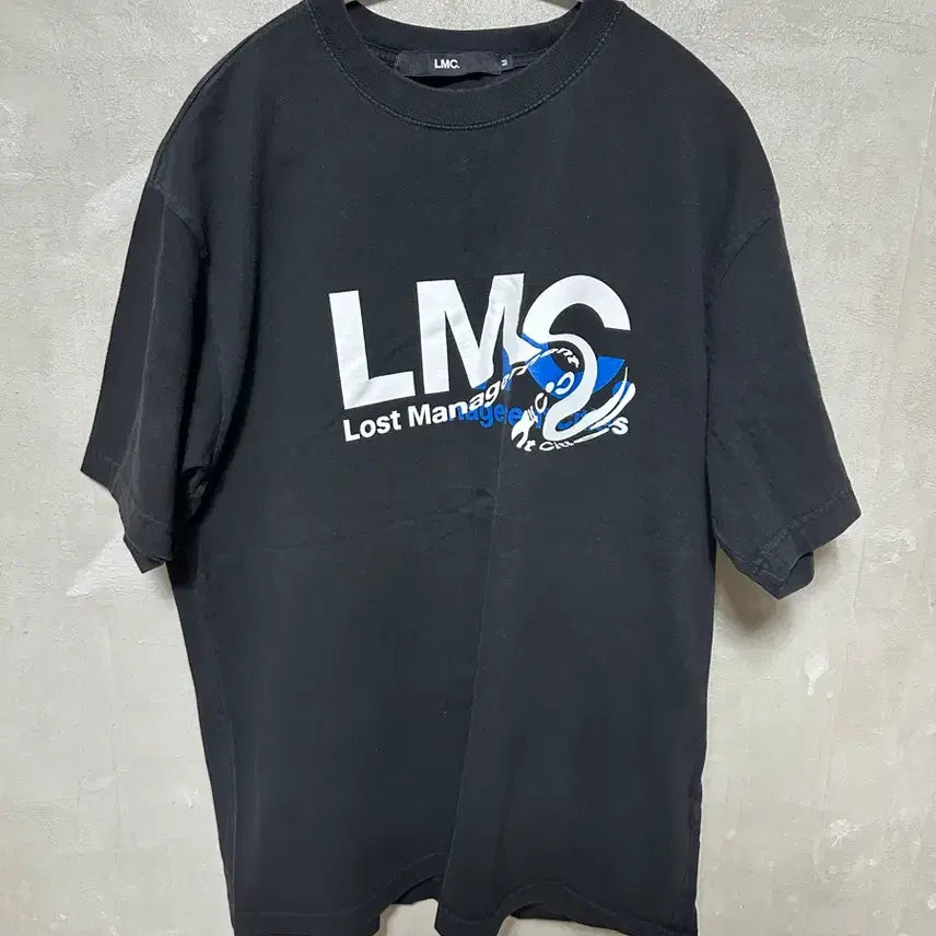 [BUNJANG] LMC Short Sleeve T-Shirt Black / LMC반팔L
