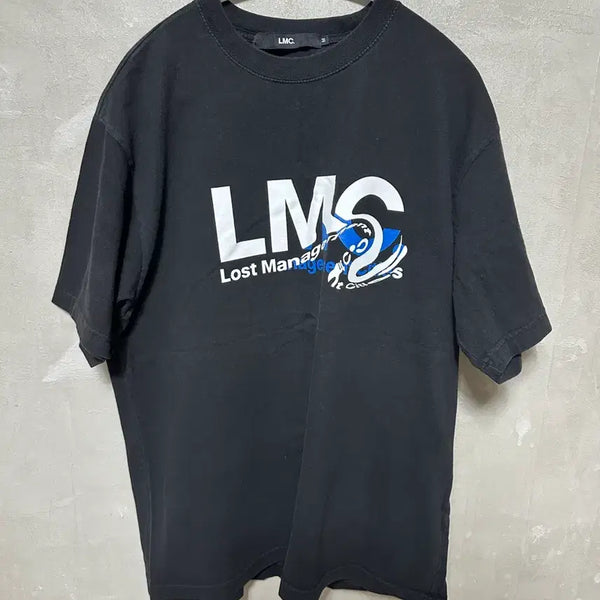 [BUNJANG] LMC Short Sleeve T-Shirt Black / LMC반팔L