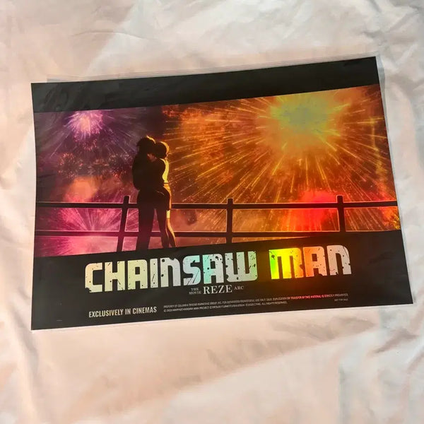 [BUNJANG] Chainsaw Man Fireworks Poster / 체인소맨 불꽃놀이 포스터