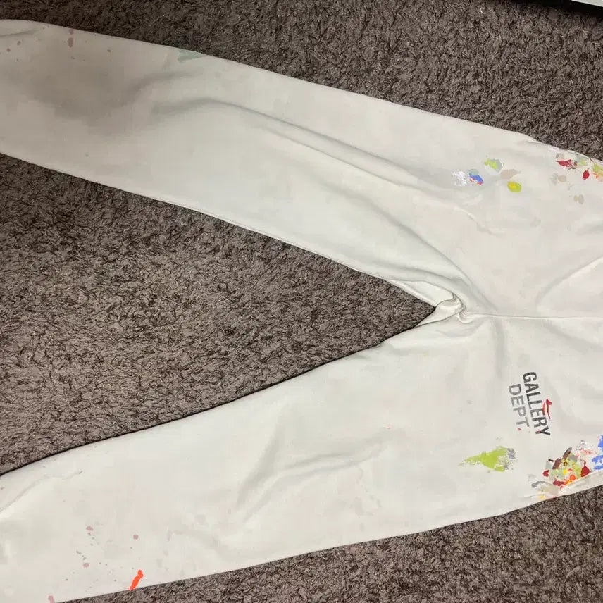 [BUNJANG] Gallery Department Paint Splatter Jogger Pants / 겔러리디파트번트