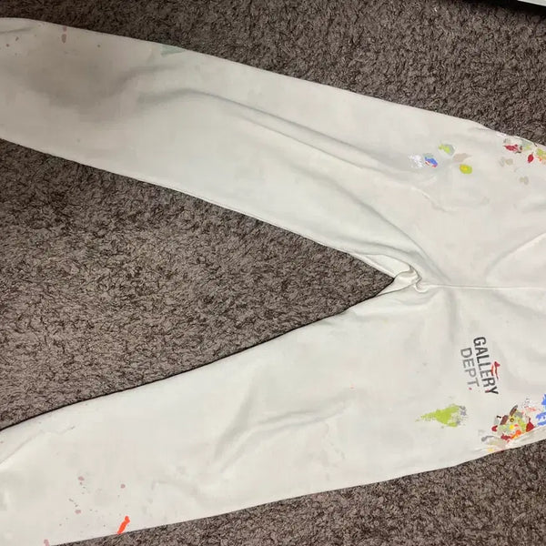 [BUNJANG] Gallery Department Paint Splatter Jogger Pants / 겔러리디파트번트