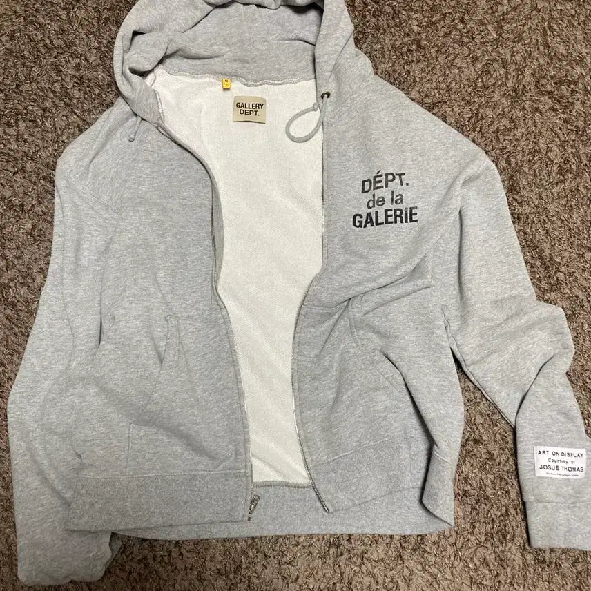 [BUNJANG] Gallery Dept. Hoodie Zip-Up / 갤러리디파트먼트