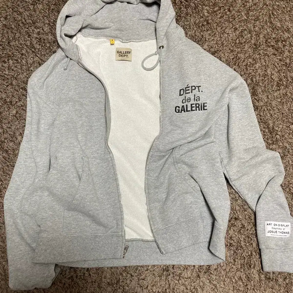 [BUNJANG] Gallery Dept. Hoodie Zip-Up / 갤러리디파트먼트