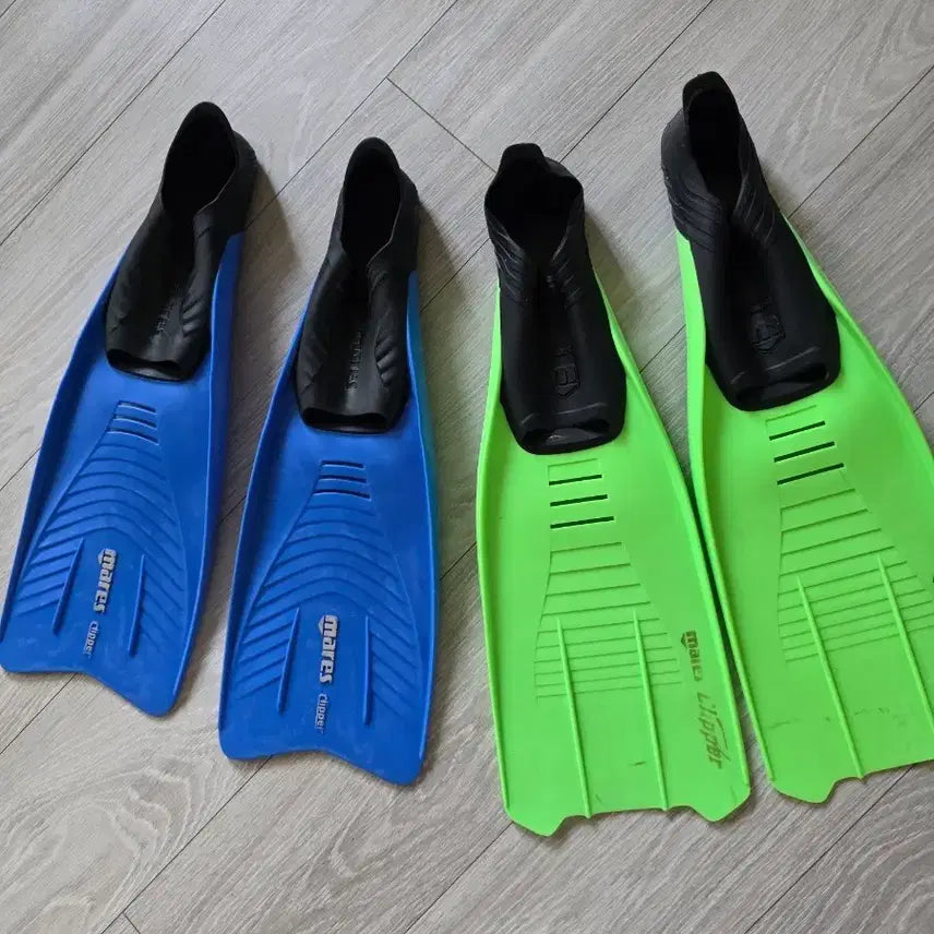 [BUNJANG] Mares Clipper Flippers Blue/Lime / 마레스 클리퍼 오리발 블루/라임 33
