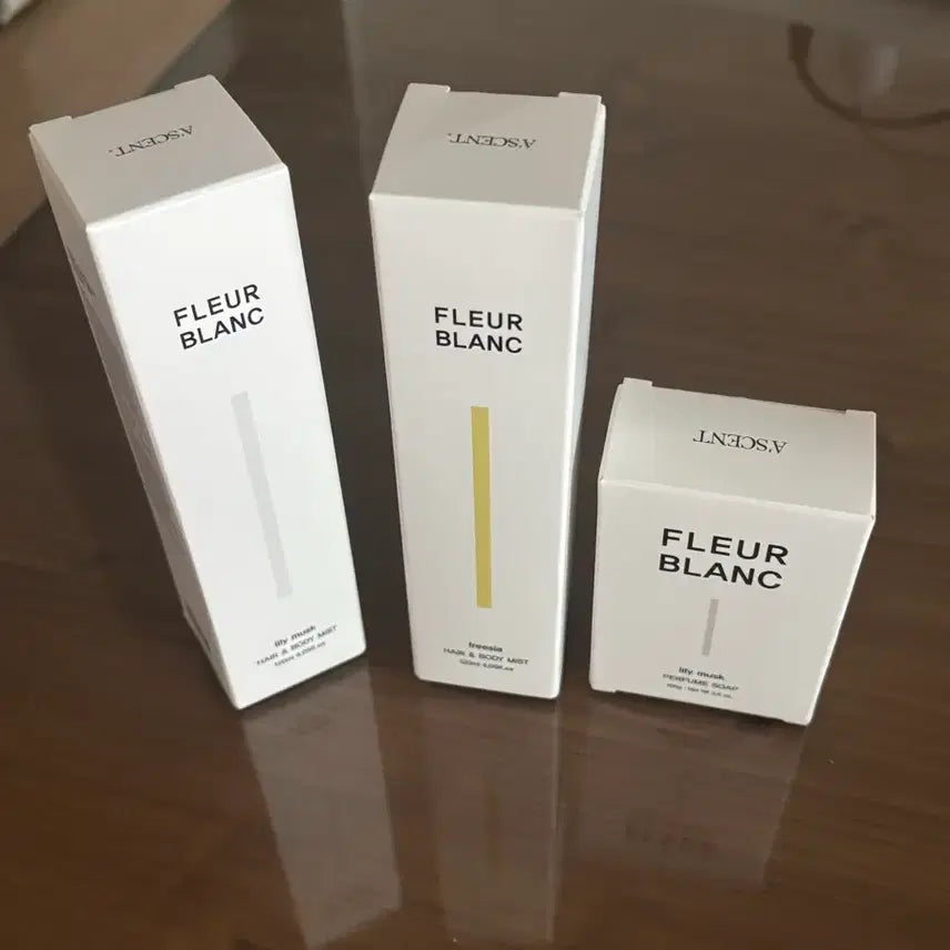 [BUNJANG] Ascent Pure Blanc Hair & Body Mist Set / 어센트 퓨어블랑 헤어앤바디미스트