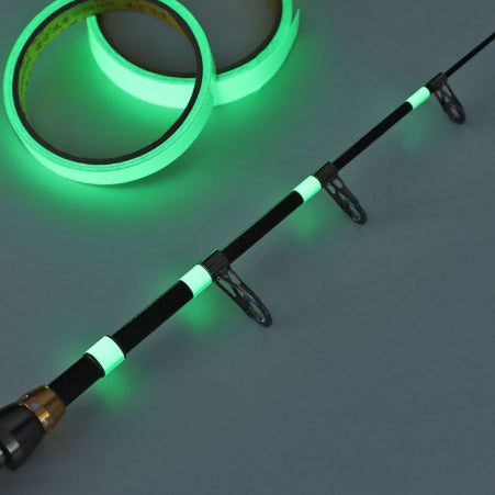 [BUNJANG] 3cm Wide Luminous Fluorescent Tape - 3m Length / 3cm x 3m 야광 축광 형광 테이프 두께 3cm 자전거 캠핑 낚시