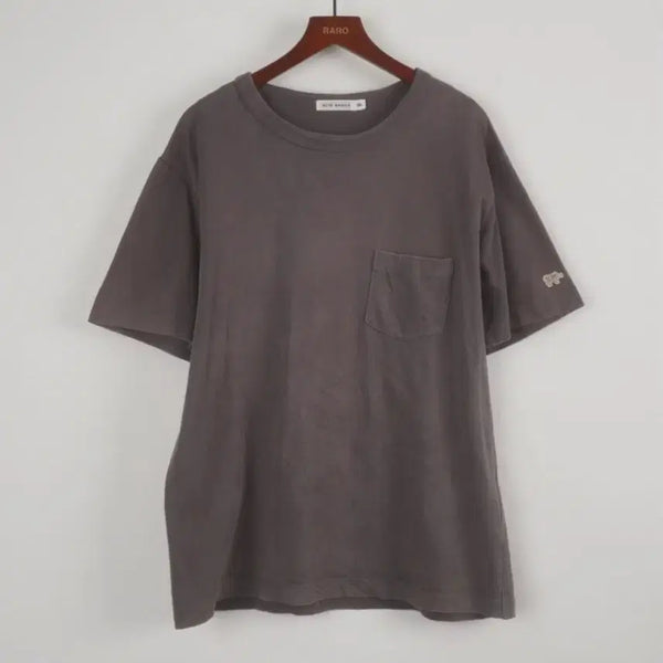 [BUNJANG] Scye Basic Line Heavy Cotton T-Shirt / 빈티지 헤비코튼 반팔 티셔츠
