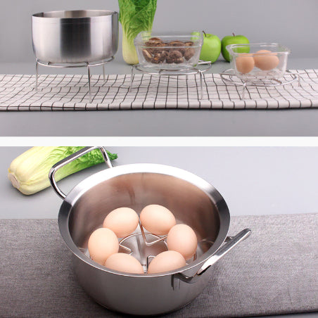 [BUNJANG] Stainless Steel Log Stand Camping Fire Pit Base / 스텐 받침대 통나무 장작 버너 받침대 캠핑 화로대용
