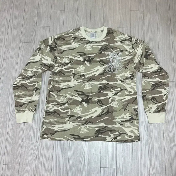 [BUNJANG] YESIC Camo Long Sleeve XL / 예스아이씨 카모 긴팔 xl 상태s