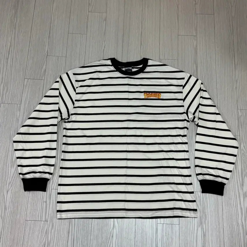 [BUNJANG] Thrasher Stripe Long Sleeve XL / 트레셔 스트라이프 긴팔 xl 상태s