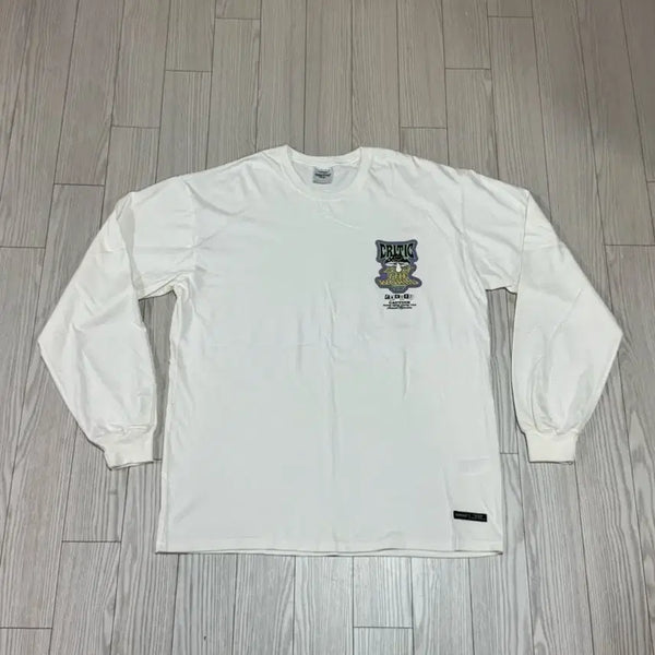 [BUNJANG] Critic Long Sleeve White T-Shirt XL / 크리틱 긴팔 xl 상태a 화이트
