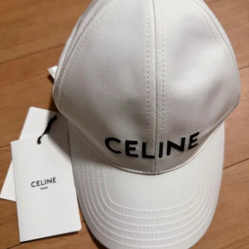 [BUNJANG] Celine Logo Baseball Cap White L / 셀린느 모자 볼캡 화이트 L 팔아요!!
