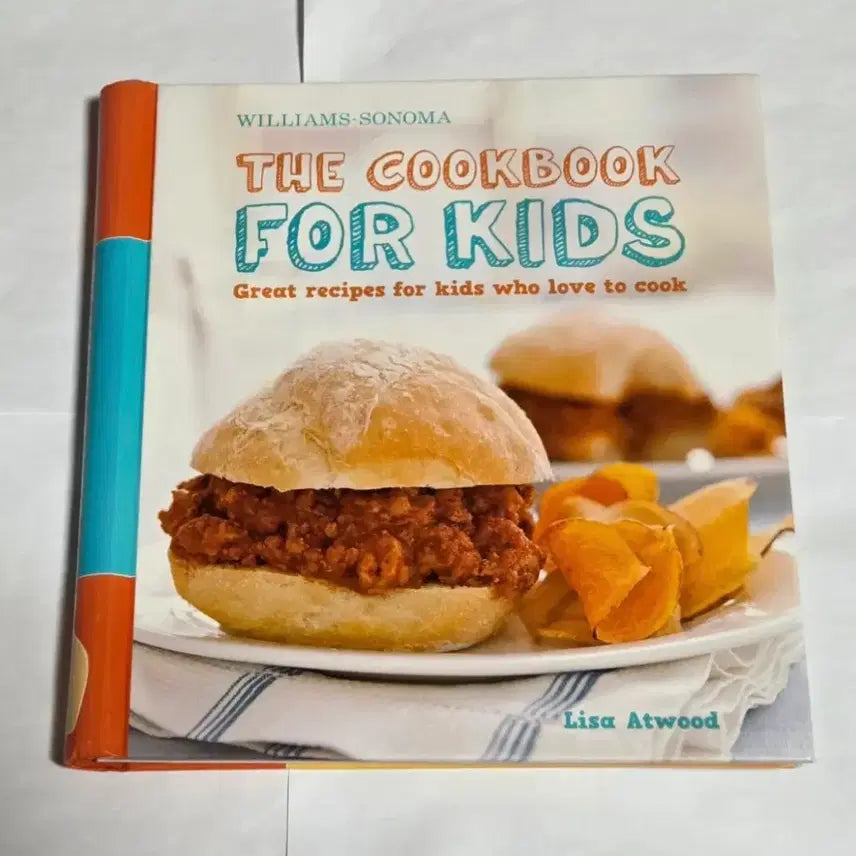 [BUNJANG] Williams Sonoma "Cooking for Kids" Book / 윌리엄 소노마 어린이를 위한 요리책 도서 서적 요리